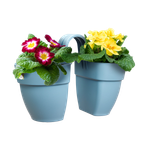 vibia campana flower twin 21cm vintage blauw